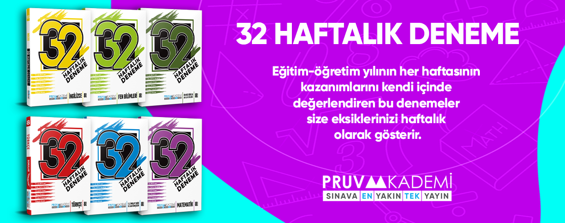 32 HAFTALIK DENEME