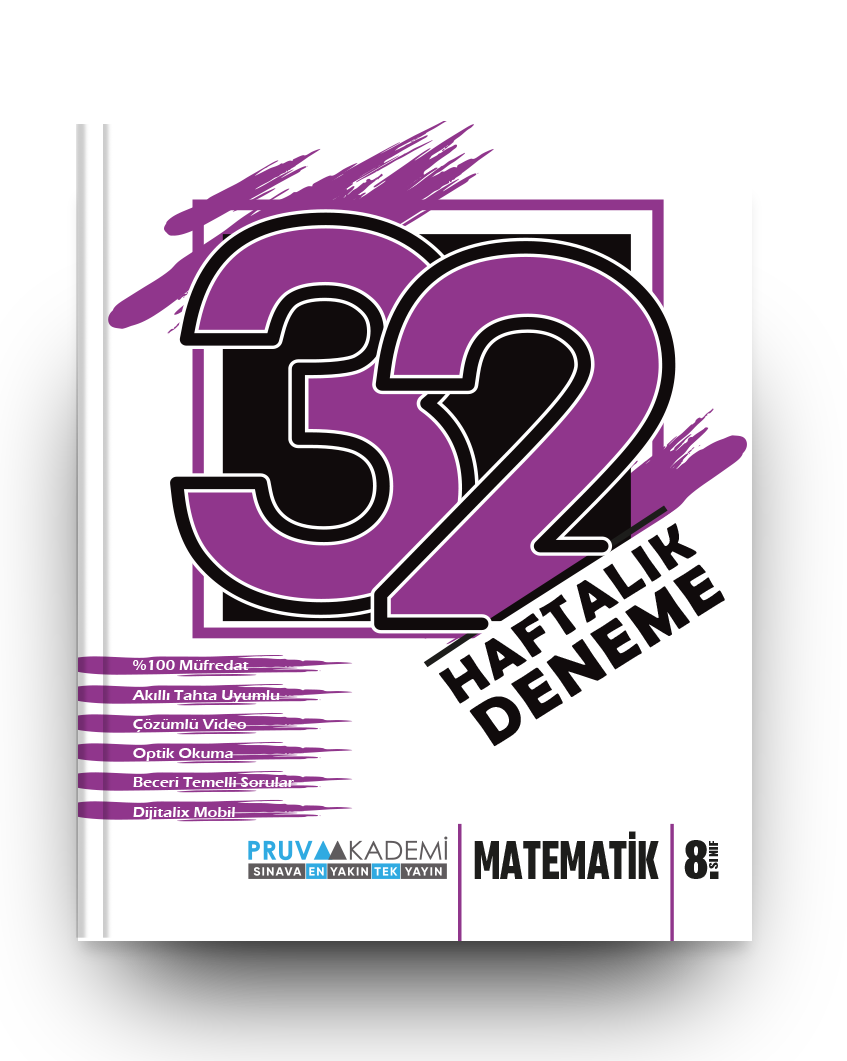 8. Sınıf Matematik 32 Haftalık Deneme 8. Sınıf Matematik 32 Haftalık Deneme