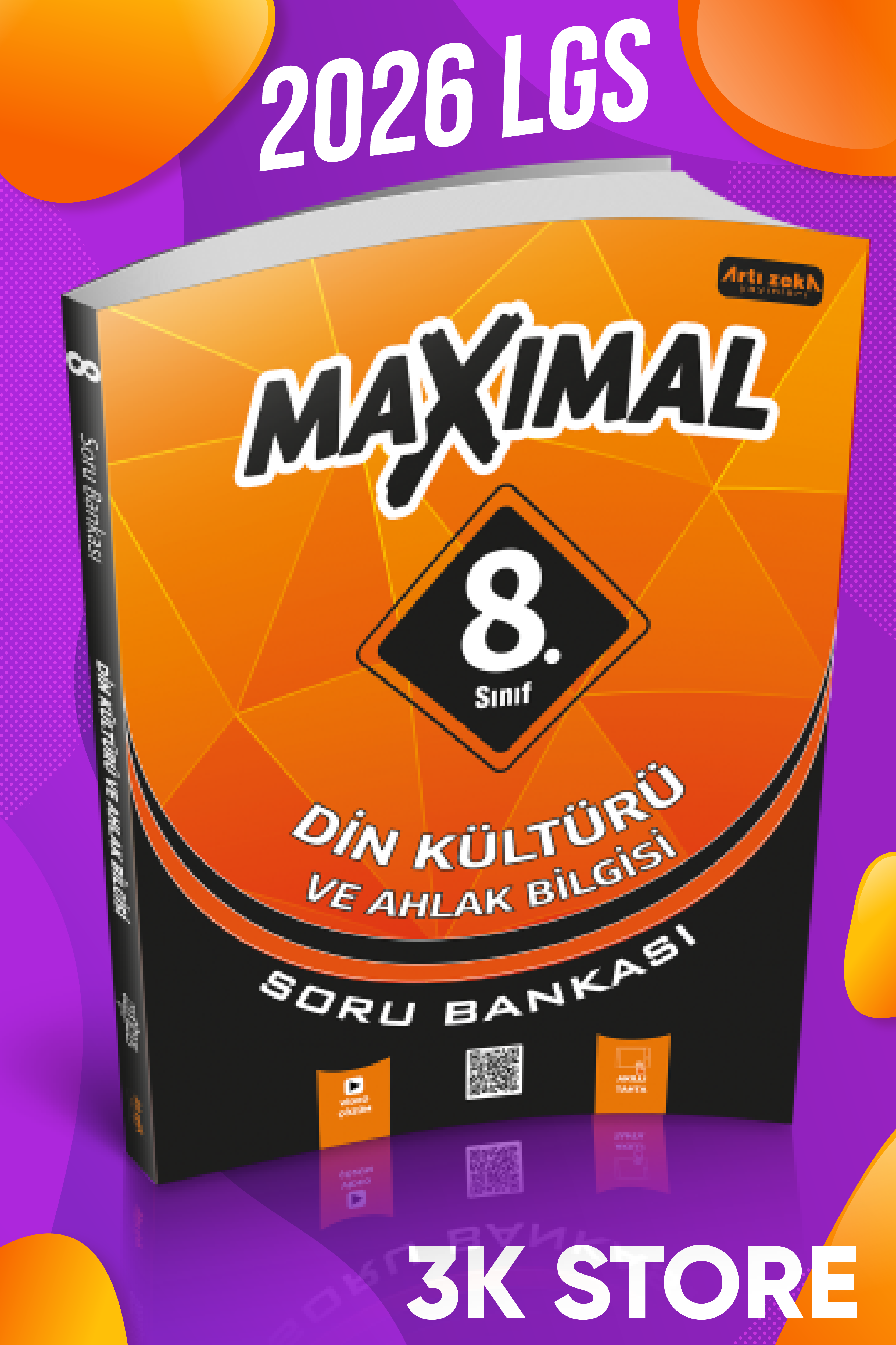 Artı Zeka Yayınları 8.Sınıf Din Kültürü Maximal Soru Bankası (YENİ)