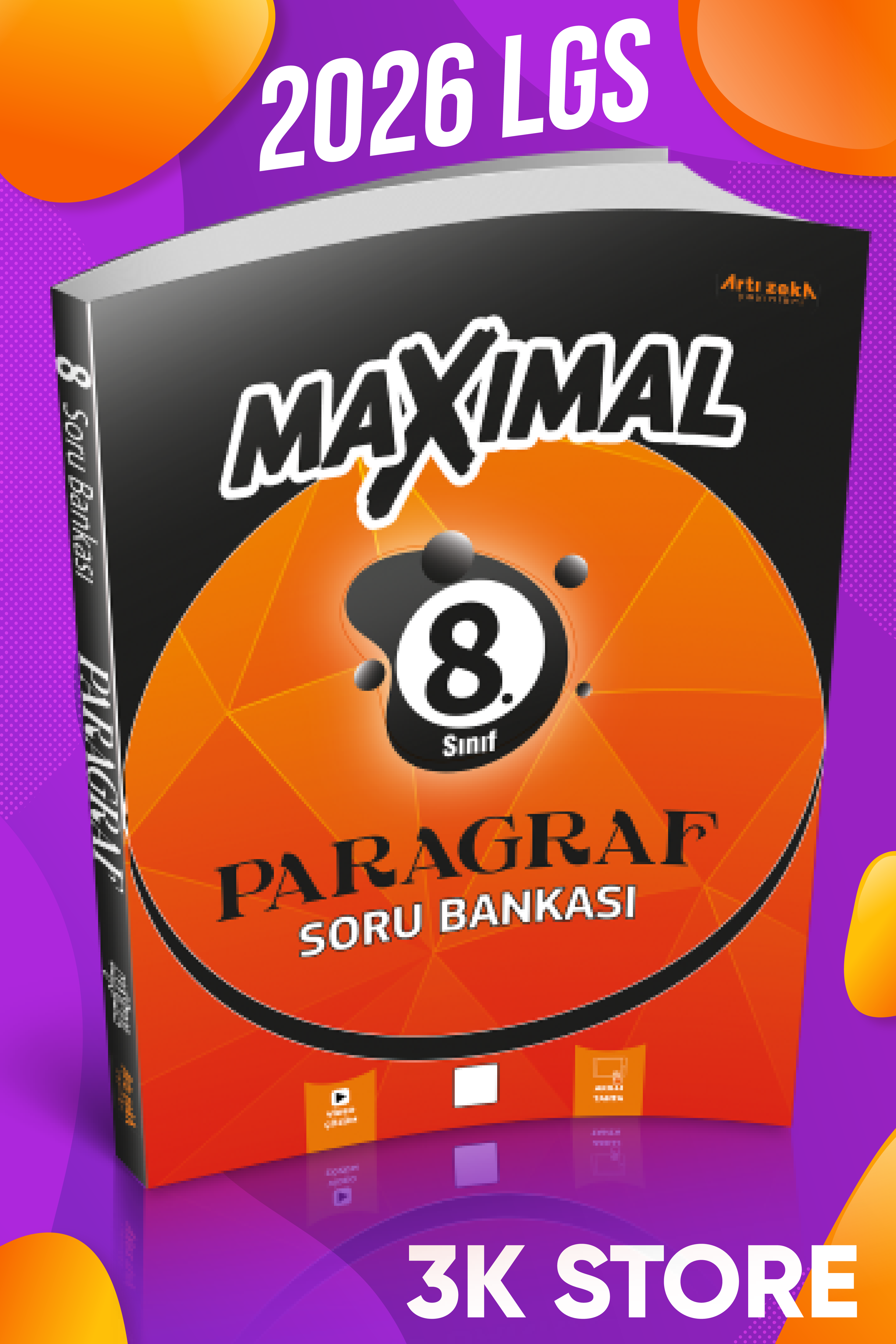 Artı Zeka Yayınları 8.Sınıf Maximal Paragraf Soru Bankası (YENİ)