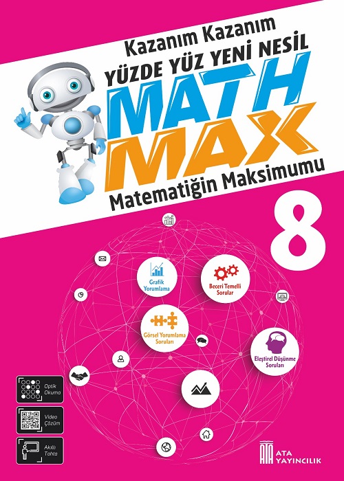 Ata Yayıncılık 8.Sınıf LGS Math Max Matematik Soru Bankası Matematiğin Maksimumu