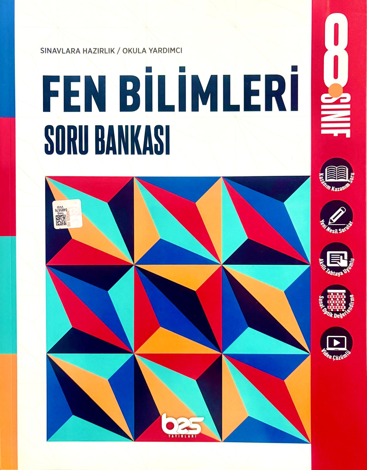 Bes Yayınları 8.Sınıf Fen Bilimleri Soru Bankası