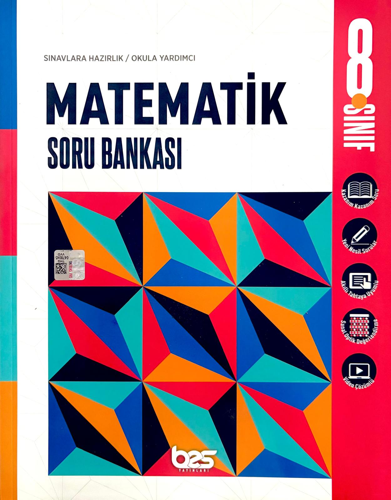 Bes Yayınları 8.Sınıf Matematik Soru Bankası