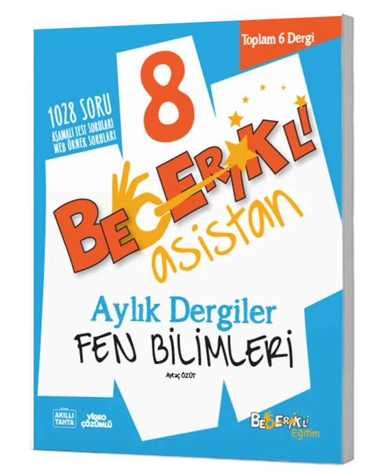 Fenomen Becerikli Asistan 8 Fen Bilimleri Aylık Dergiler Seti