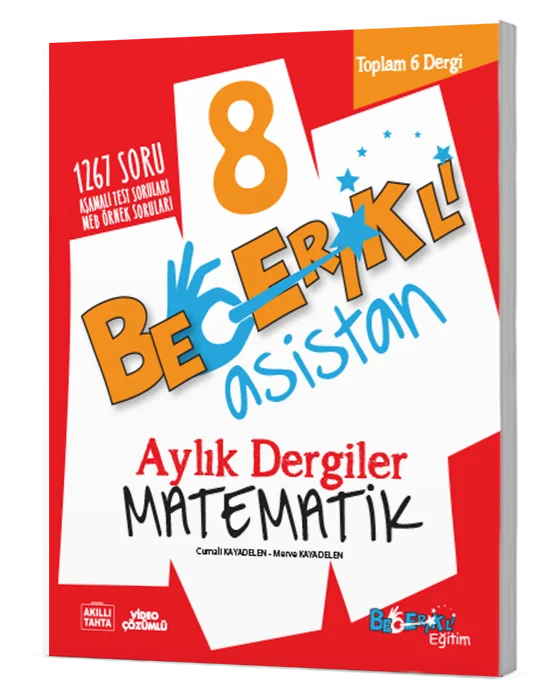 Fenomen Becerikli Asistan 8 Matematik Aylık Dergiler Seti