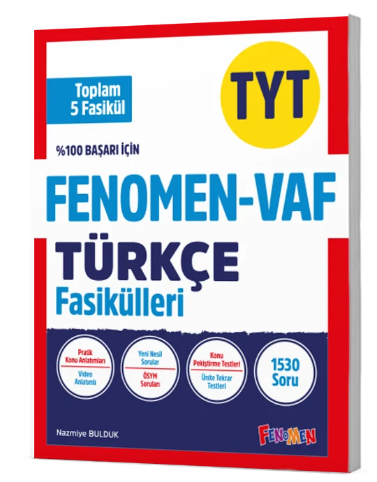 Fenomen-VAF TYT Türkçe Fasikülleri