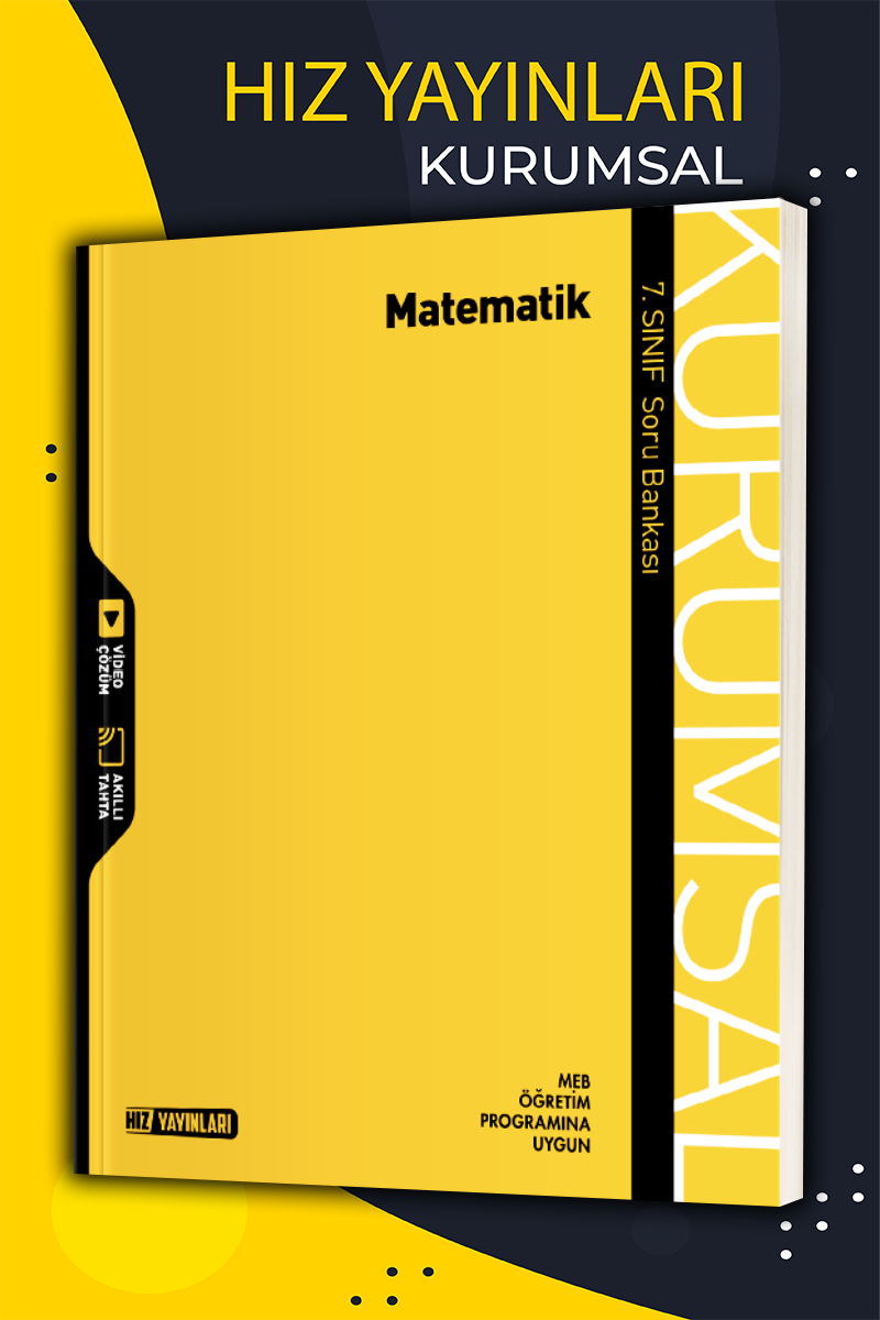 Hız Yayınları Kurumsal 7.Sınıf Matematik Soru Bankası