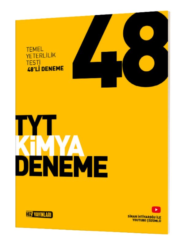 Hız Yayınları TYT Kimya 48’li Deneme Hız Yayınları TYT Kimya 48’li Deneme