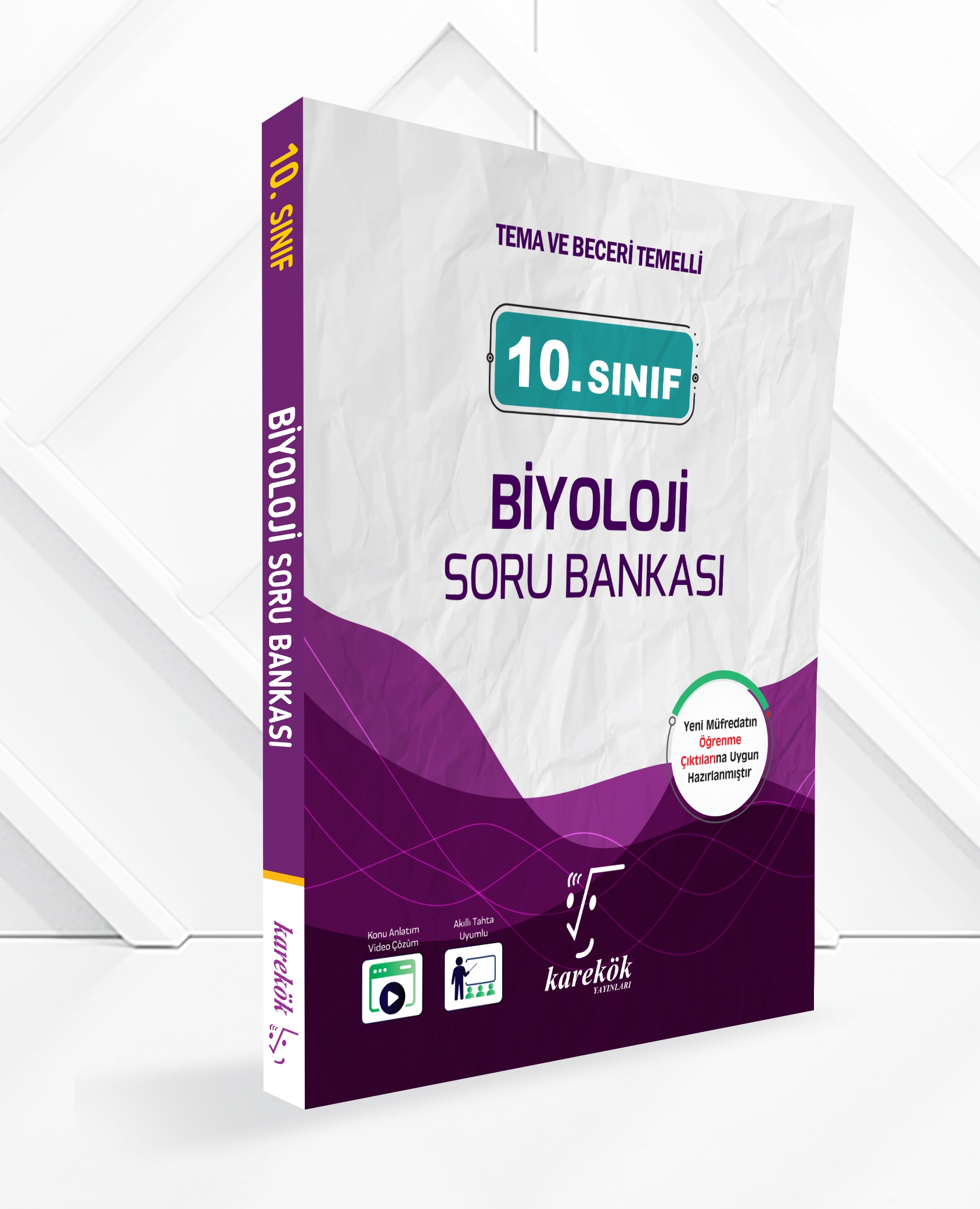 Karekök Yayınları 10.Sınıf Biyoloji Soru Bankası - 2026 Güncel Baskı