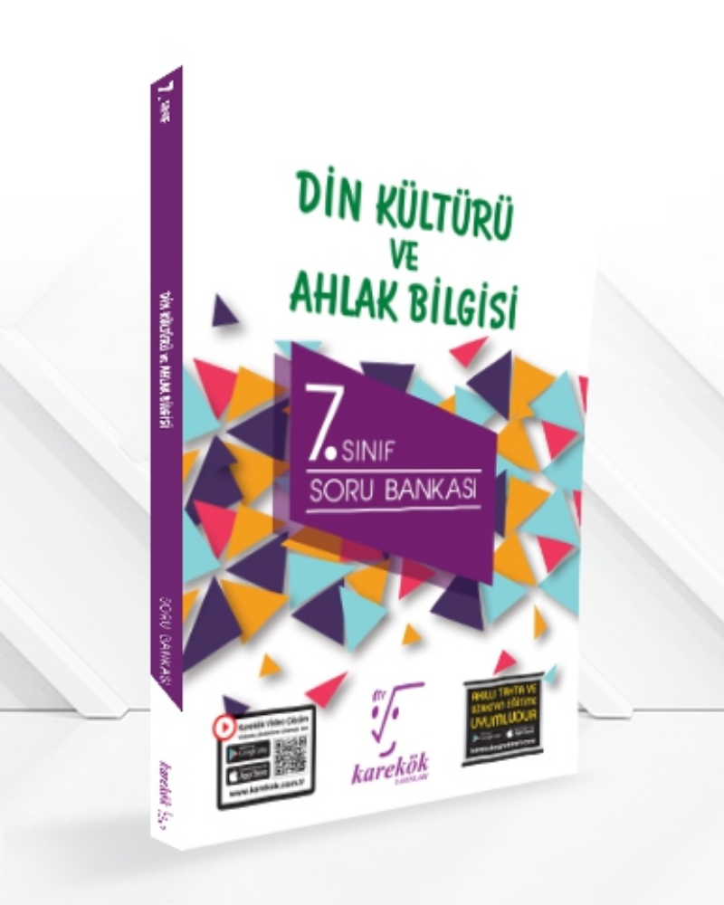 Karekök Yayınları 7.Sınıf Din Kültürü ve Ahlak Bilgisi Soru Bankası