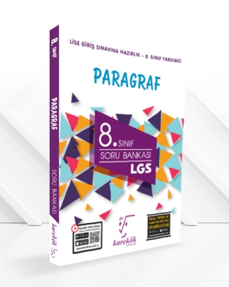 Karekök Yayınları 8.Sınıf Paragraf Soru Bankası