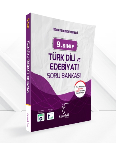 Karekök Yayınları 9.Sınıf Türk Dili ve Edebiyatı Soru Bankası