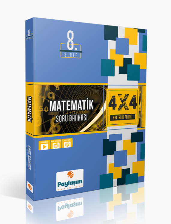 Paylaşım Yayınları 8.Sınıf Matematik Soru Bankası