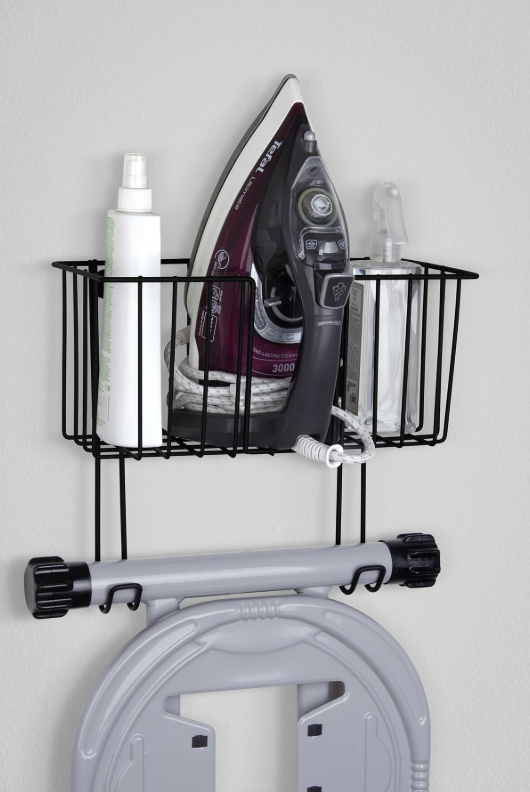 Siyah Ütü ve Ütü Masası Askılığı